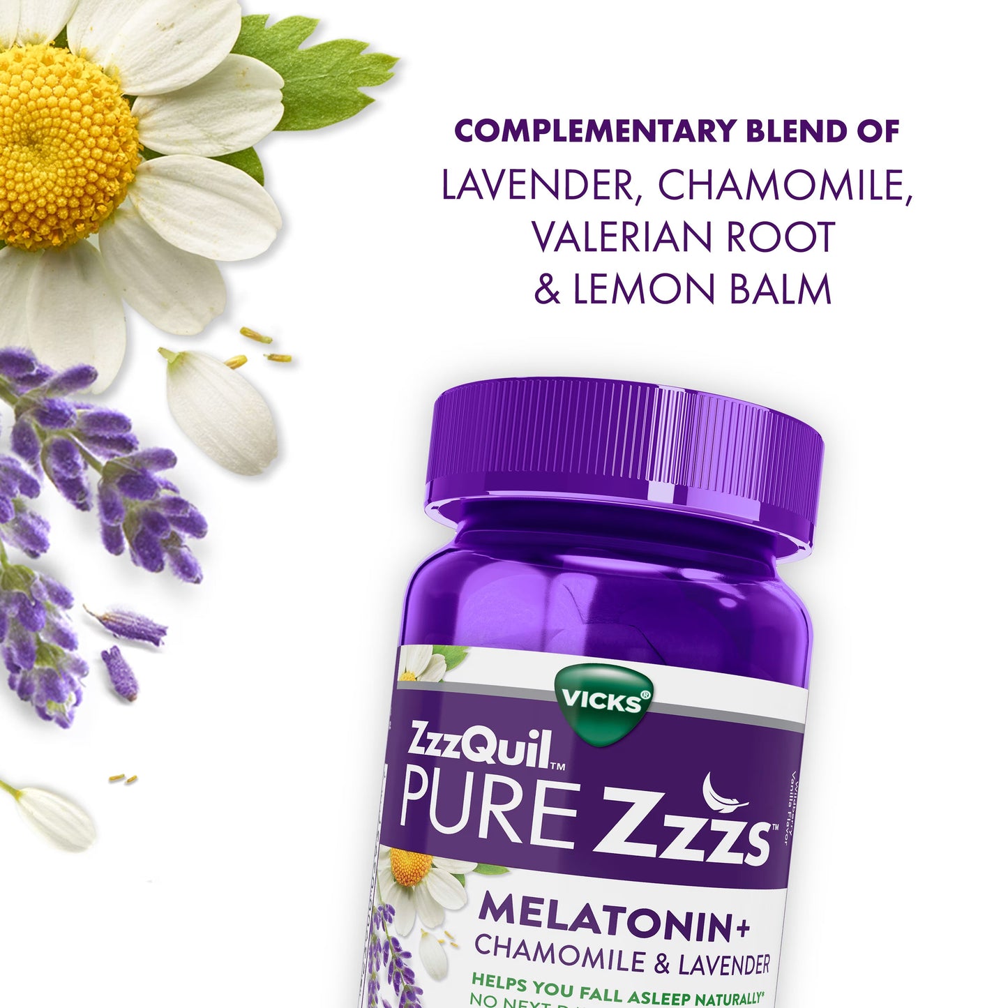 ZzzQuil PURE Zzzs Melatonin Gummies