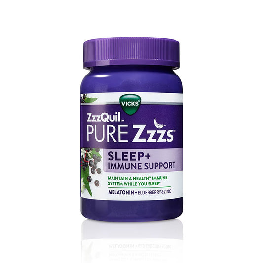 ZzzQuil PURE Zzzs Sleep+ Immune Support Melatonin Gummies